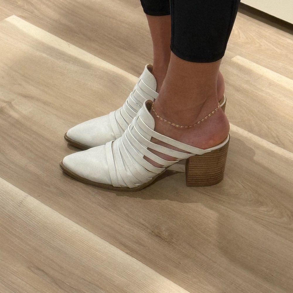 Report | Women’s Size 9 | Tommy Mule Healed Bootie